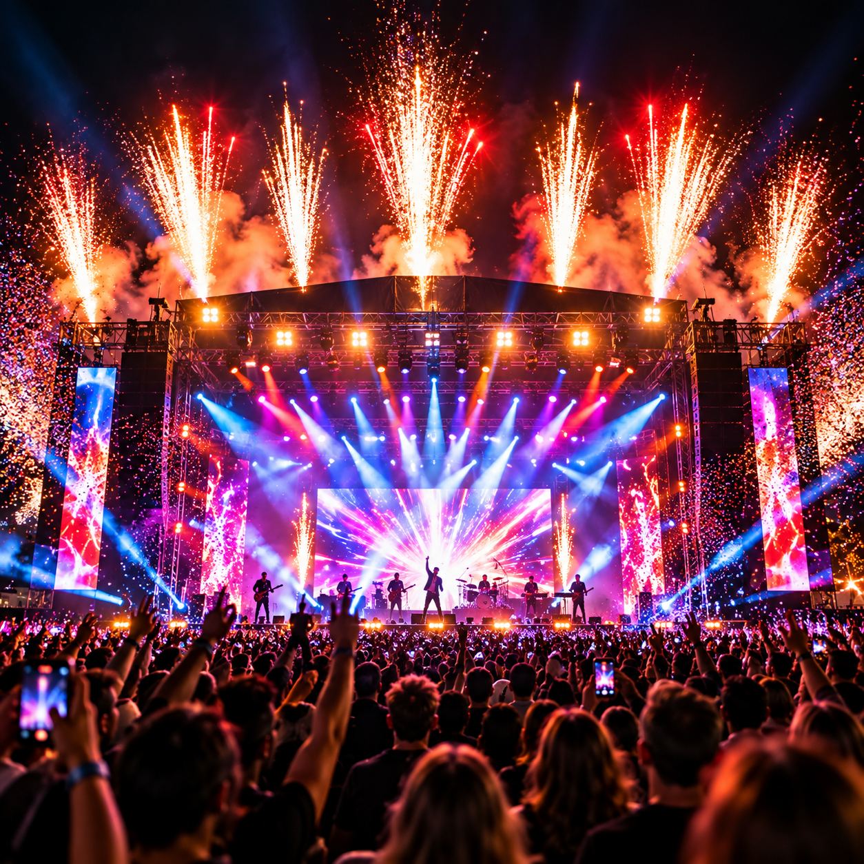 Epic Night Concert Spectacle